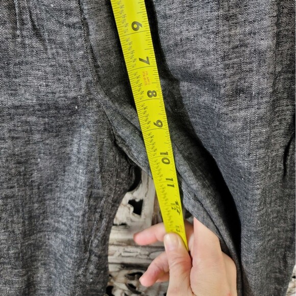 Theory Heather Grey Straightleg Ankle Pants with Pockets Womens Size 6 - Picture 10 of 14